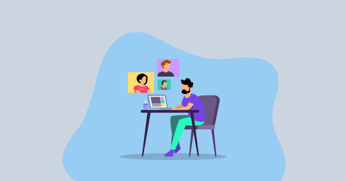 Featured image: Illustration of a founder doing investor relations